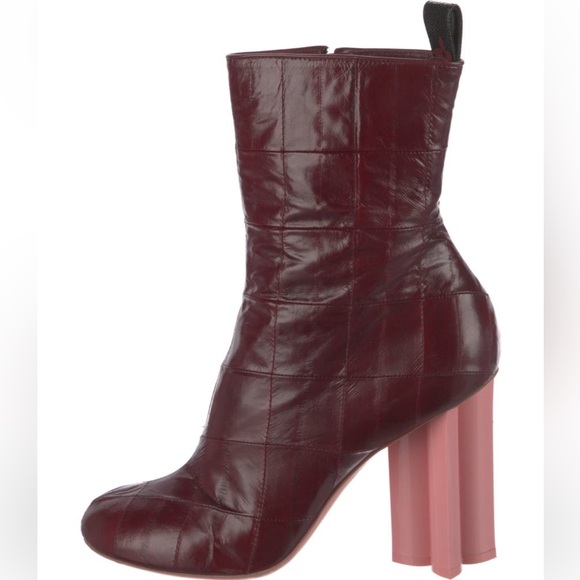 Louis Vuitton Leather eel skin Booties - Picture 1 of 5